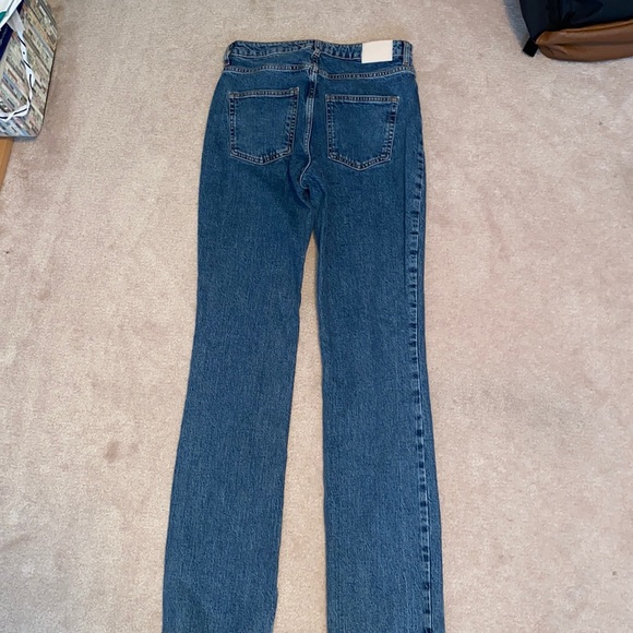 ZARA slim flare high rise jeans - Picture 5 of 5